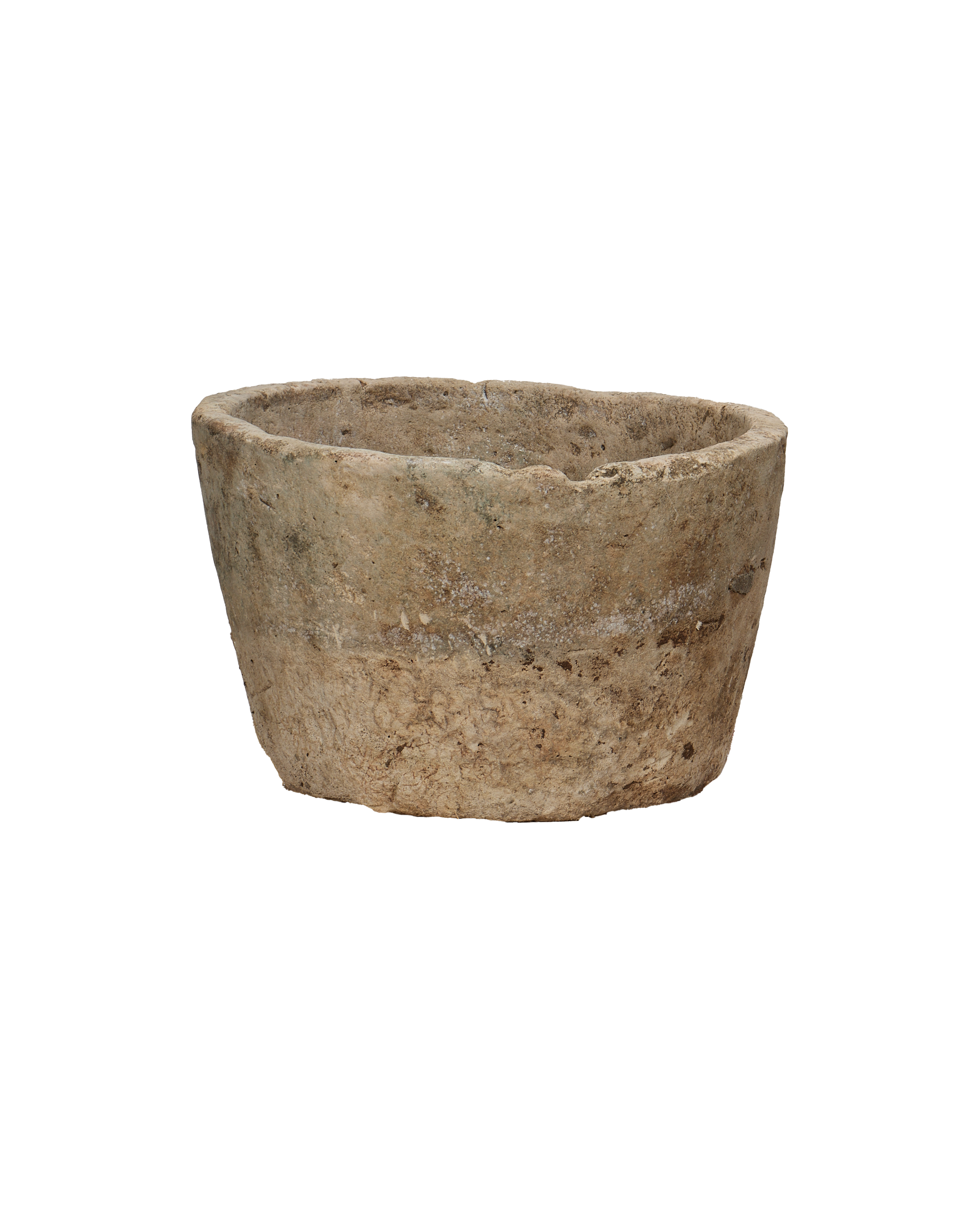 Vintage Limestone Trough - Round from Indonesia - Planters, Fountains, & Water Features