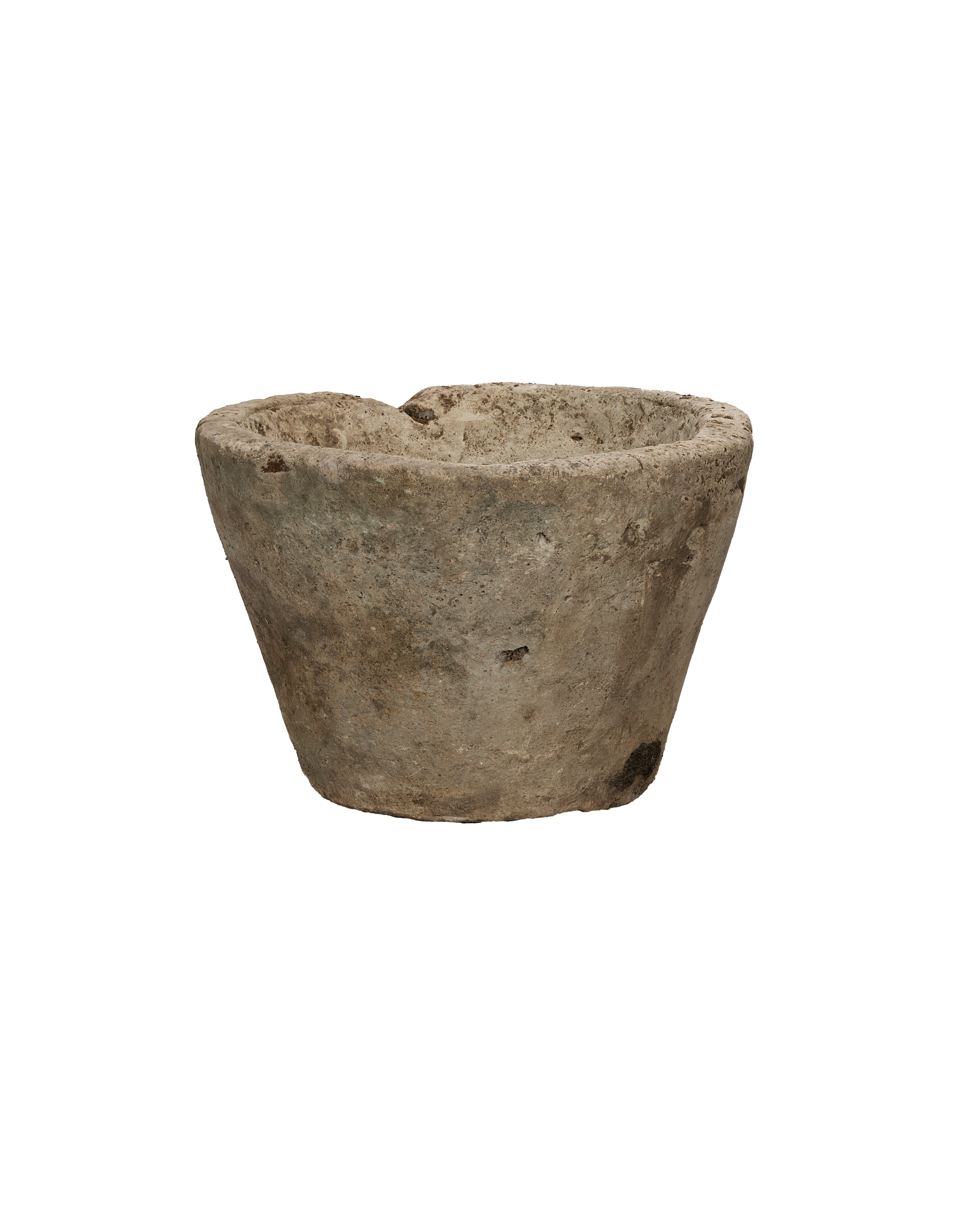 Vintage Limestone Trough - Round from Indonesia - Planters, Fountains, & Water Features