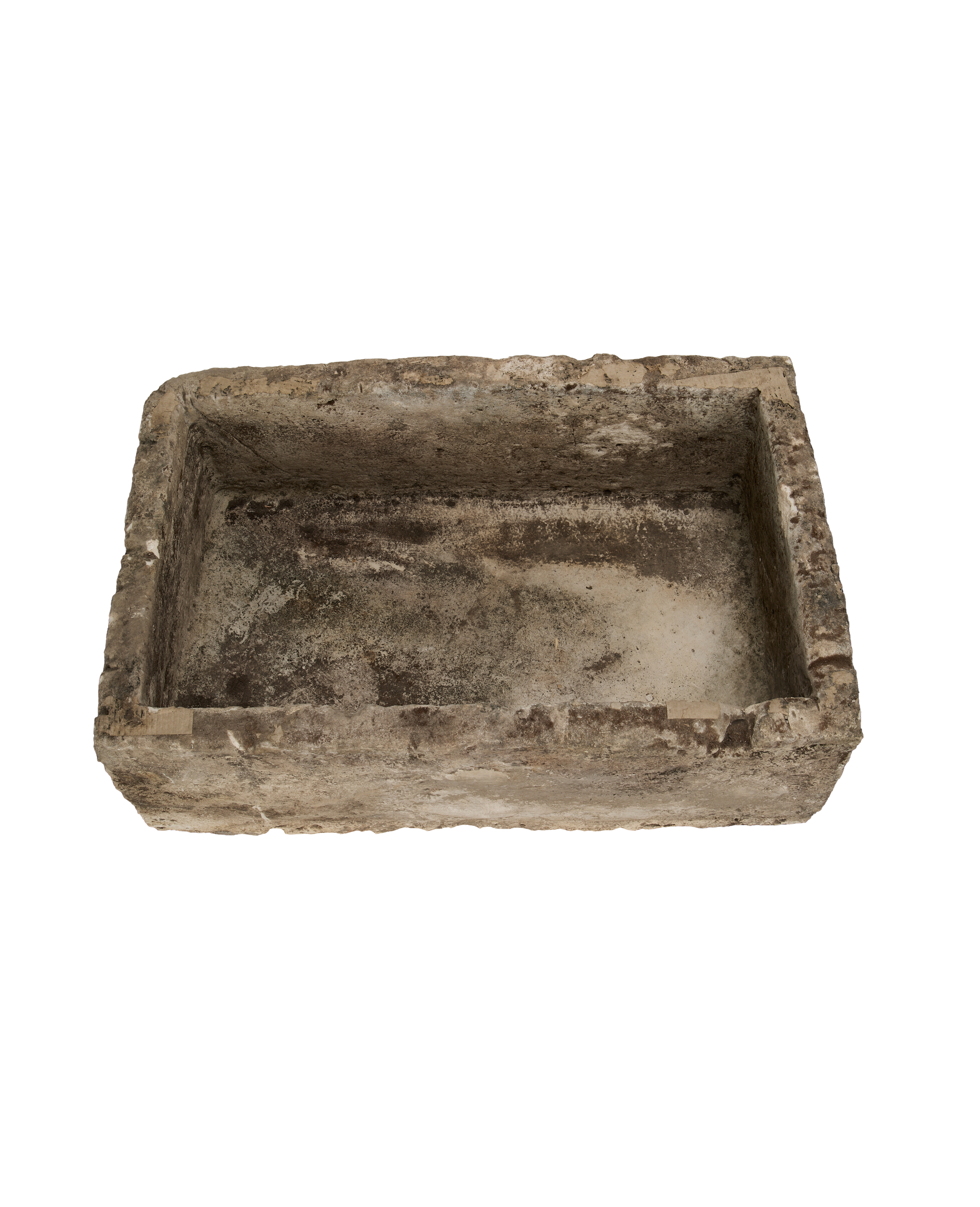 Vintage Limestone Trough - Rectangle from Indonesia - Planters, Fountains, & Water Features