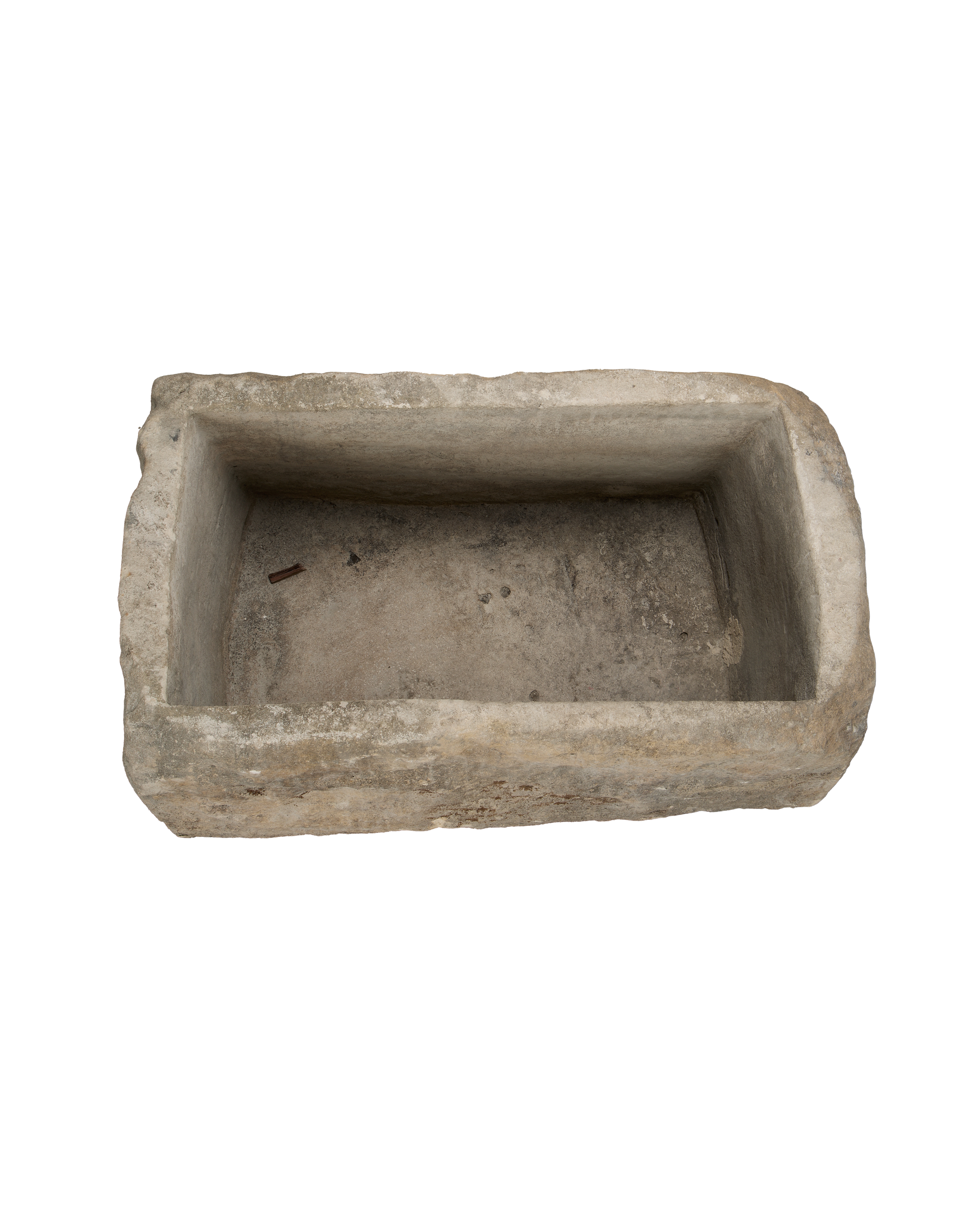 Vintage Limestone Trough - Rectangle from Indonesia - Planters, Fountains, & Water Features