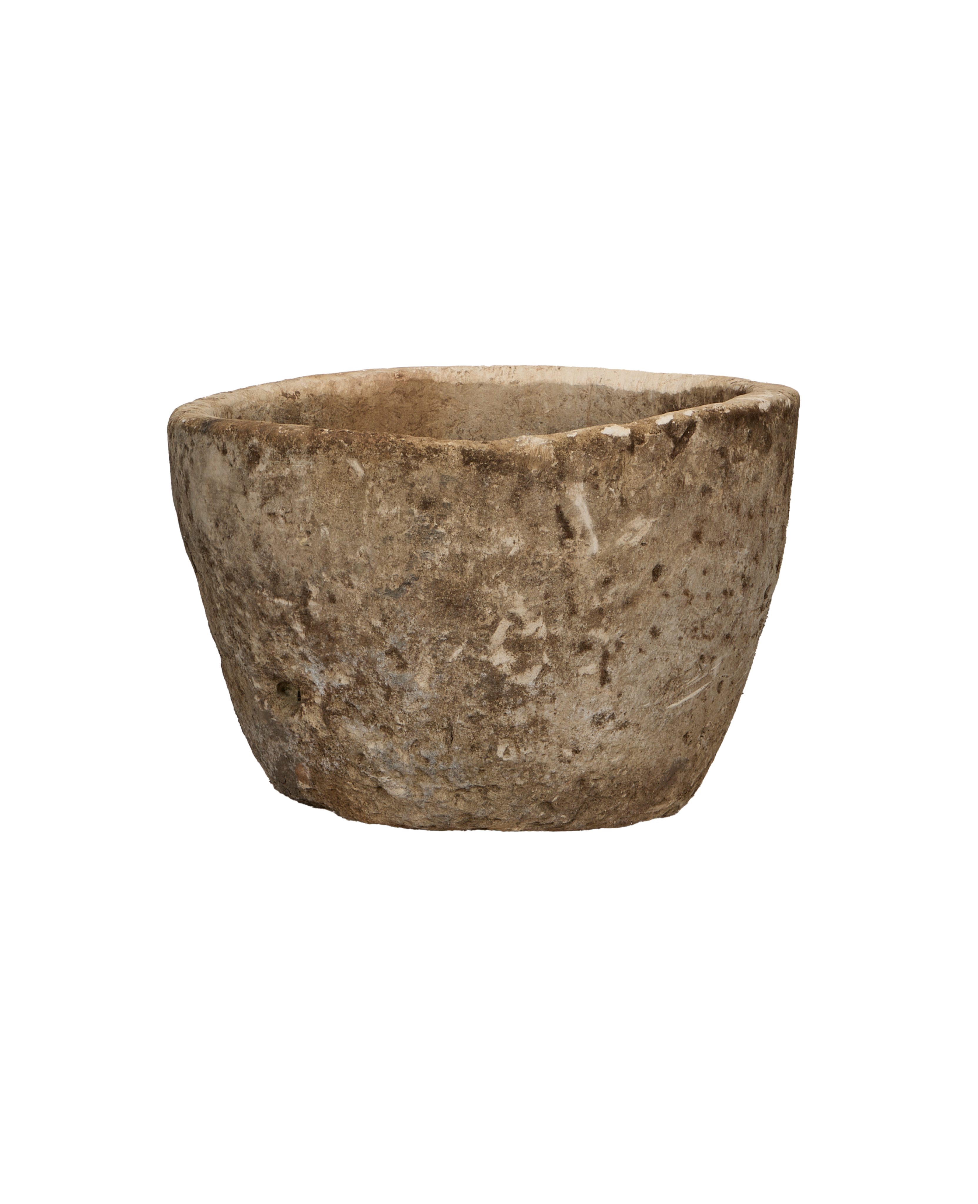 Vintage Limestone Trough - Round from Indonesia - Planters, Fountains, & Water Features