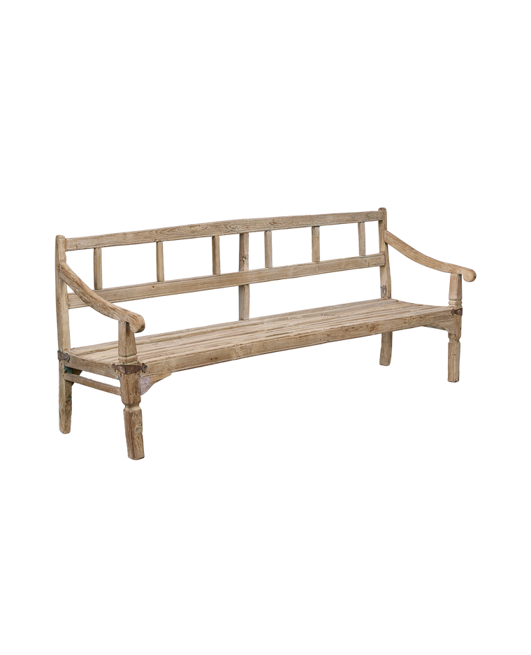 Wood Sitting Bench