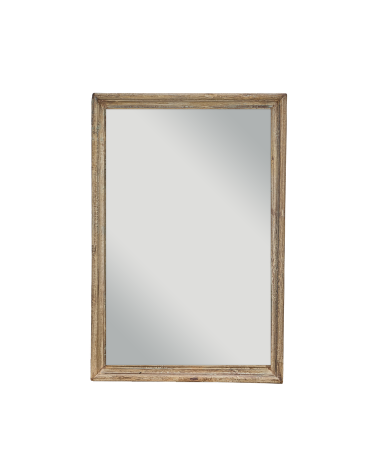 Teak Vanity Mirror