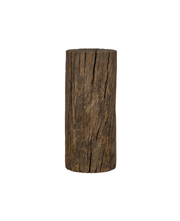 Wood Pedestal - Round
