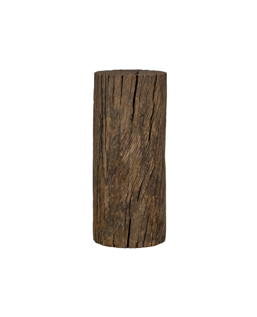 Wood Pedestal - Round