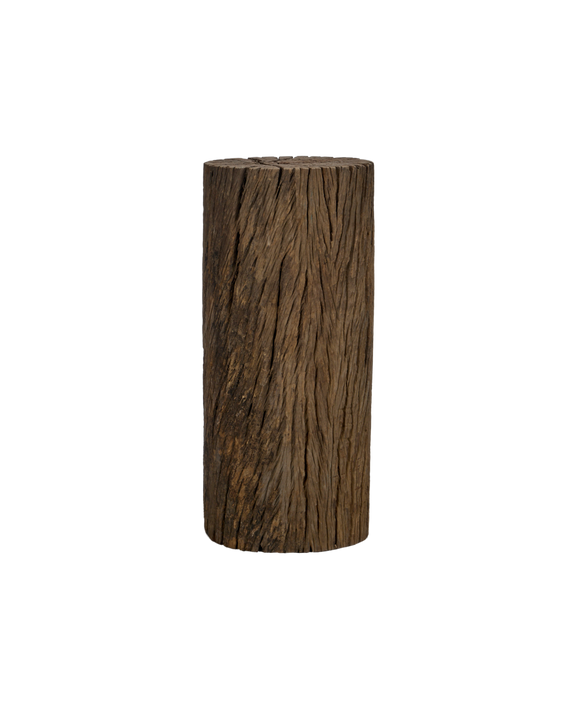Wood Pedestal - Round