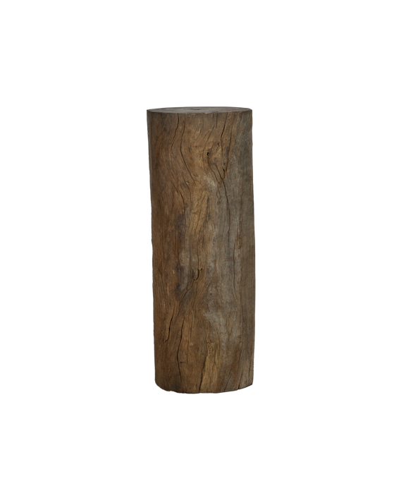 Wood Pedestal - Round