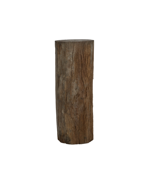 Wood Pedestal - Round