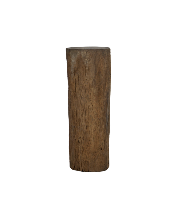 Wood Pedestal - Round