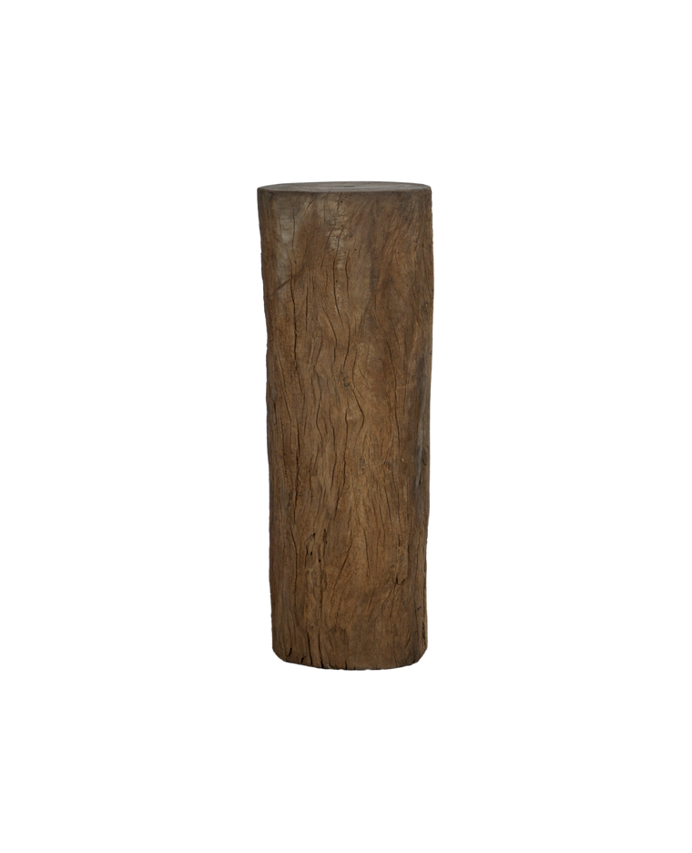 Wood Pedestal - Round
