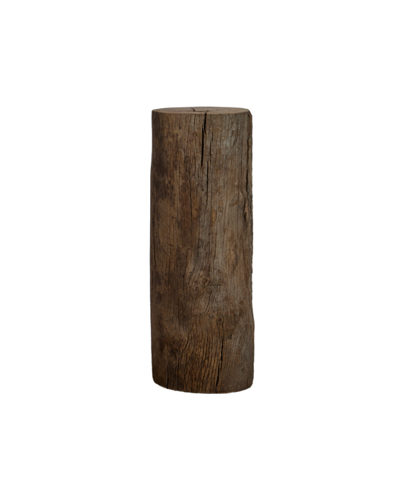 Wood Pedestal - Round