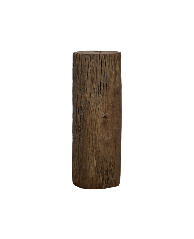 Wood Pedestal - Round