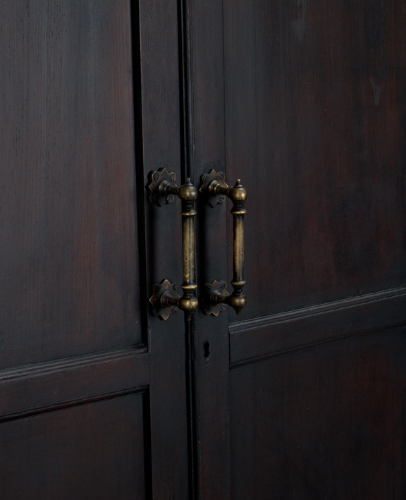 Wood Cabinet - Stained