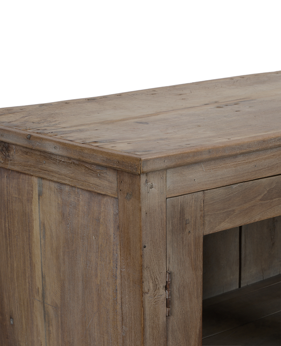Wood Cabinet - Bleached
