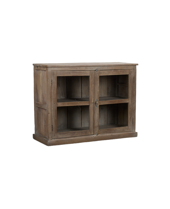 Wood Cabinet - Bleached