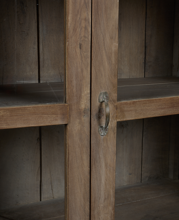 Wood Cabinet - Bleached