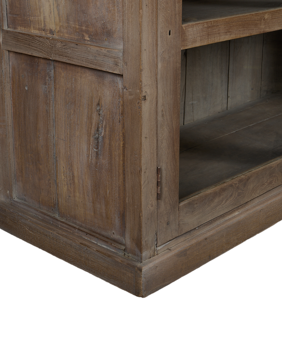 Wood Cabinet - Bleached