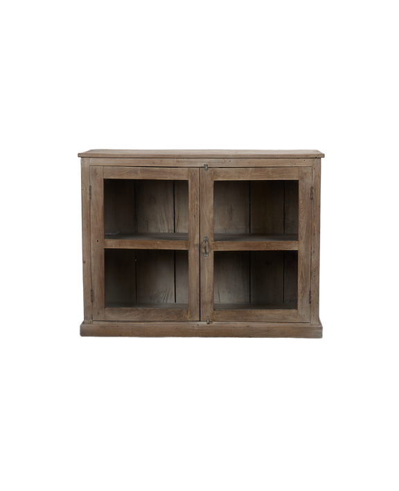 Wood Cabinet - Bleached