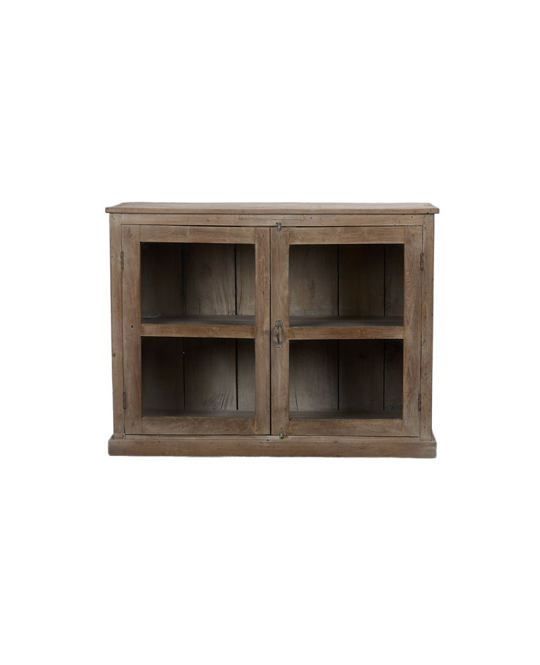 Wood Cabinet - Bleached