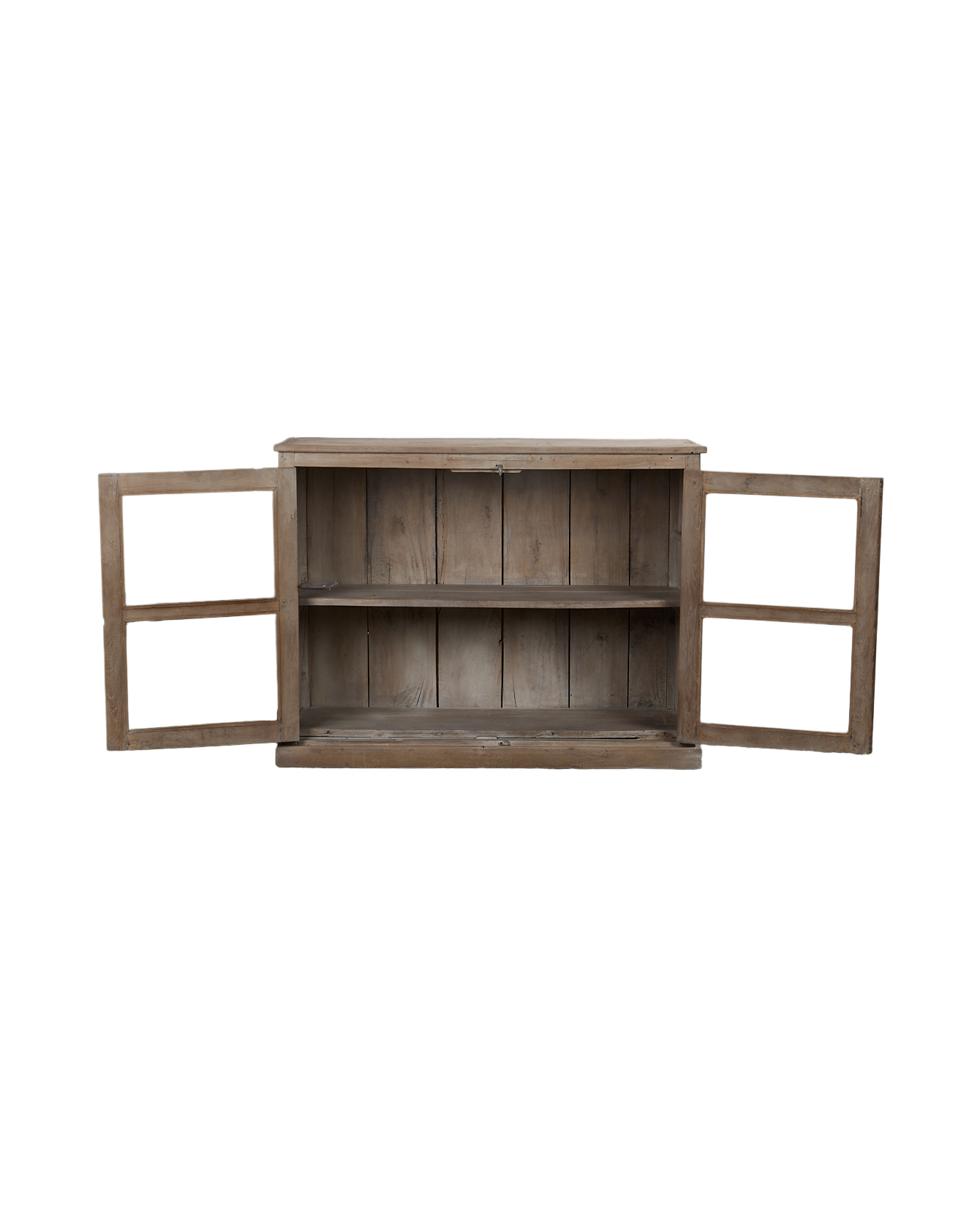 Vintage Wood Cabinet - Bleached from India made of Wood