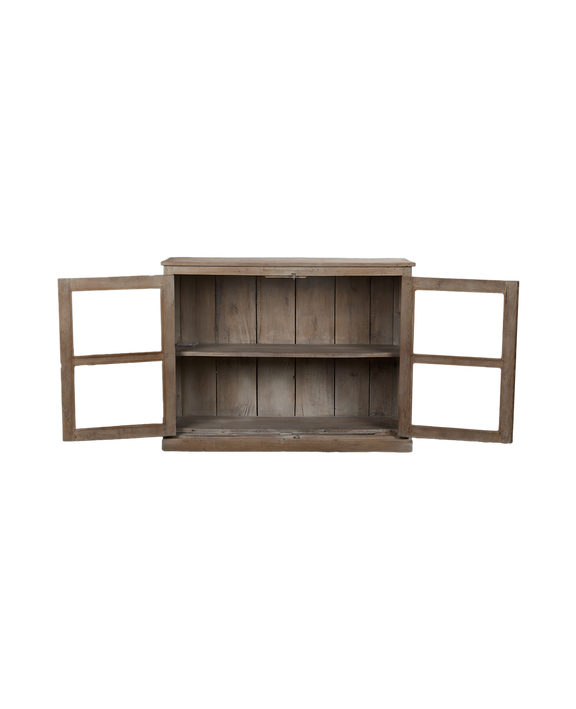 Wood Cabinet - Bleached
