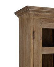 Wood Cabinet - Bleached
