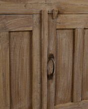 Wood Cabinet - Bleached