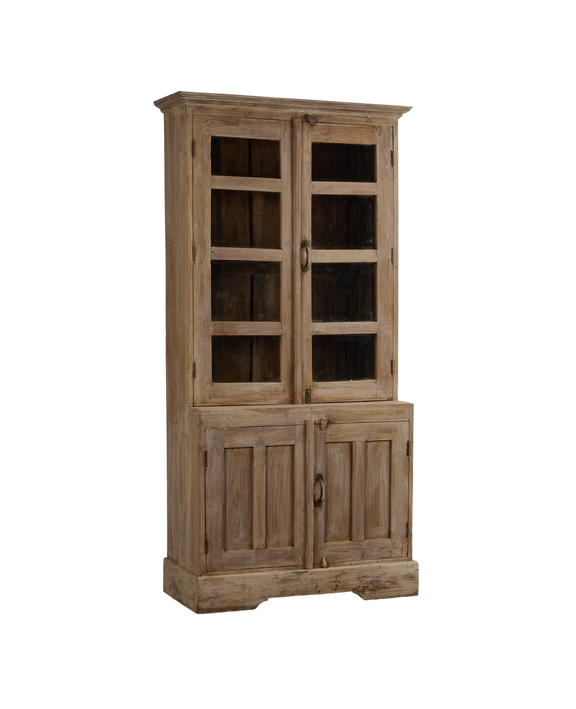 Wood Cabinet - Bleached