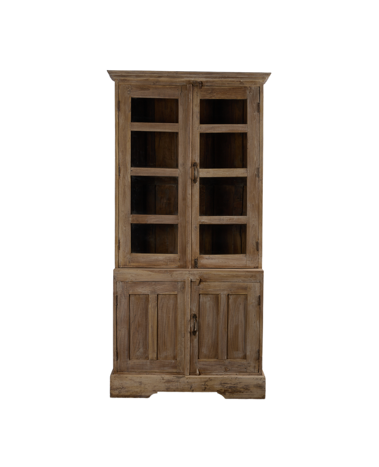 Wood Cabinet - Bleached