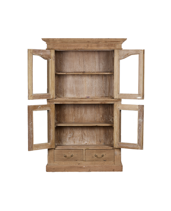 Wood Cabinet - Bleached