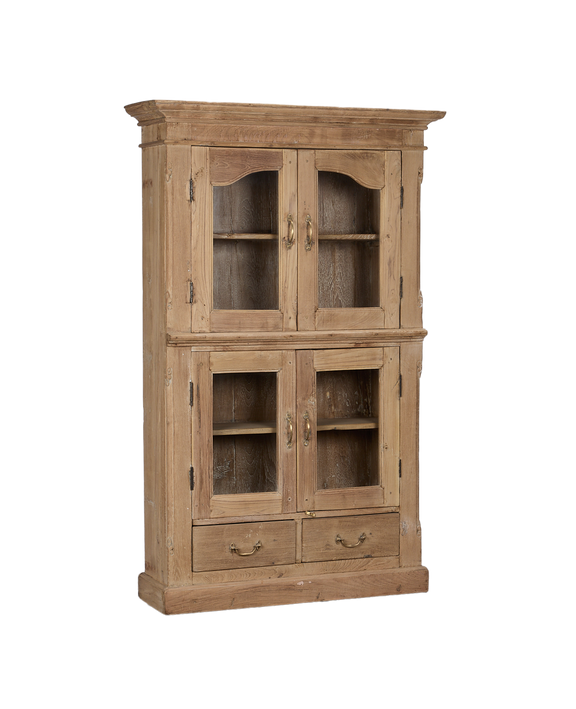 Wood Cabinet - Bleached