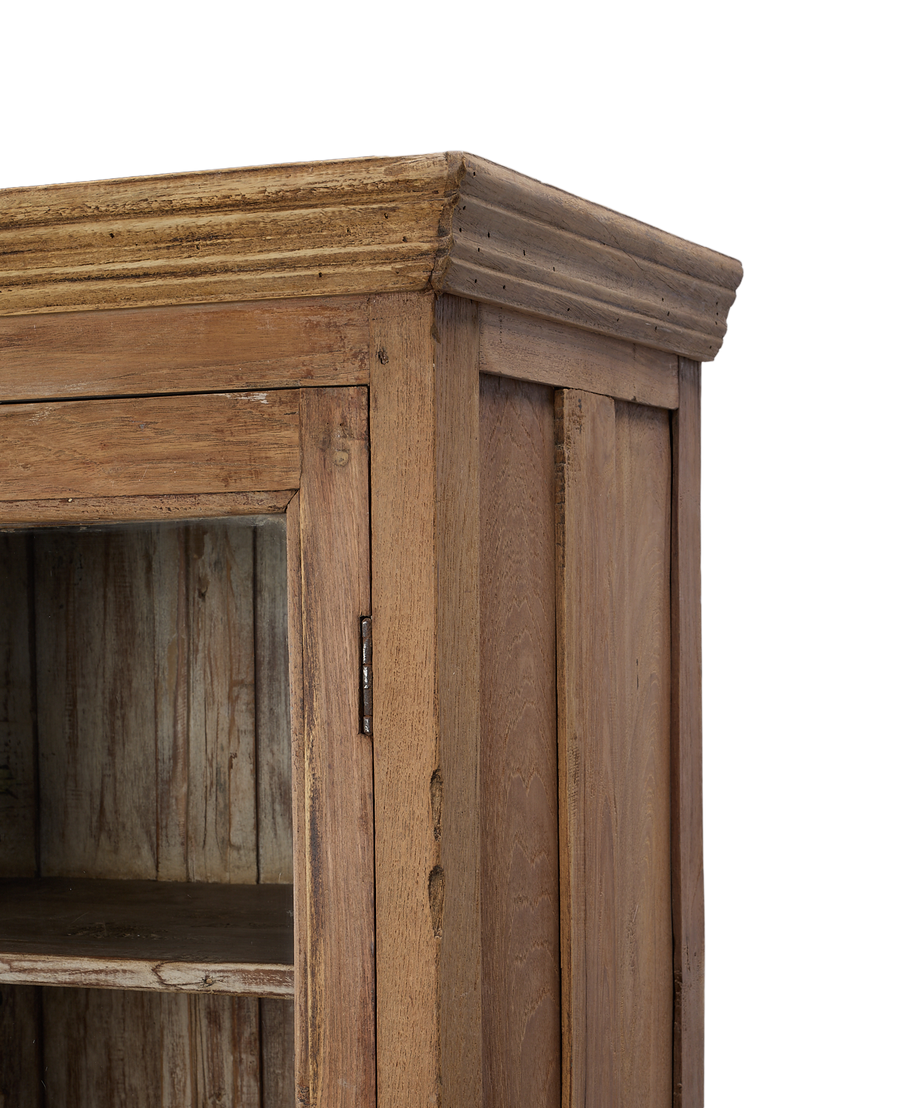 Vintage Wood Cabinet - Natural from India made of Wood