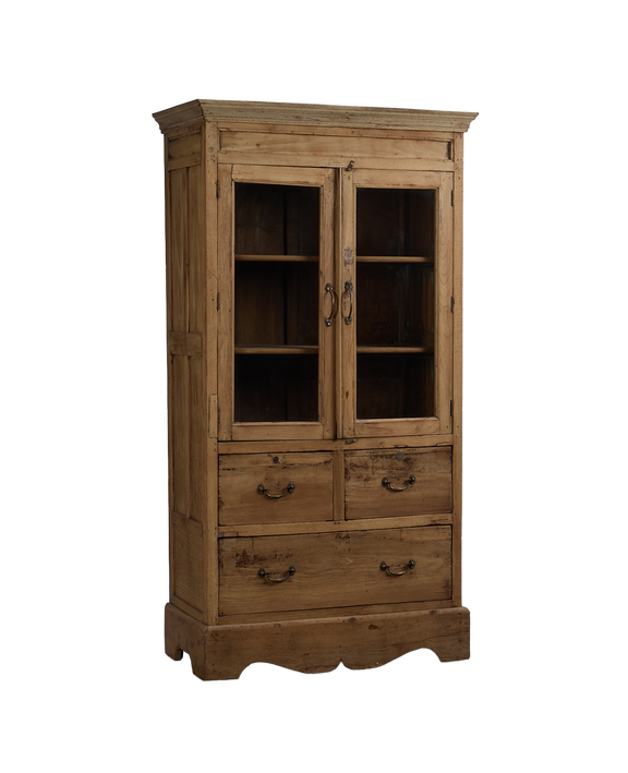 Wood Cabinet - Bleached