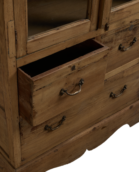 Wood Cabinet - Bleached