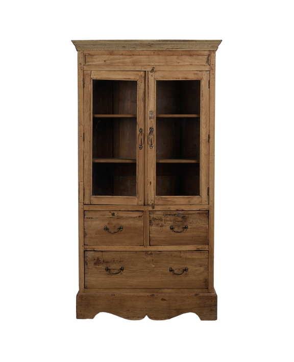 Wood Cabinet - Bleached