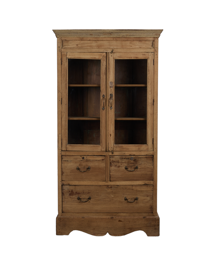 Wood Cabinet - Bleached