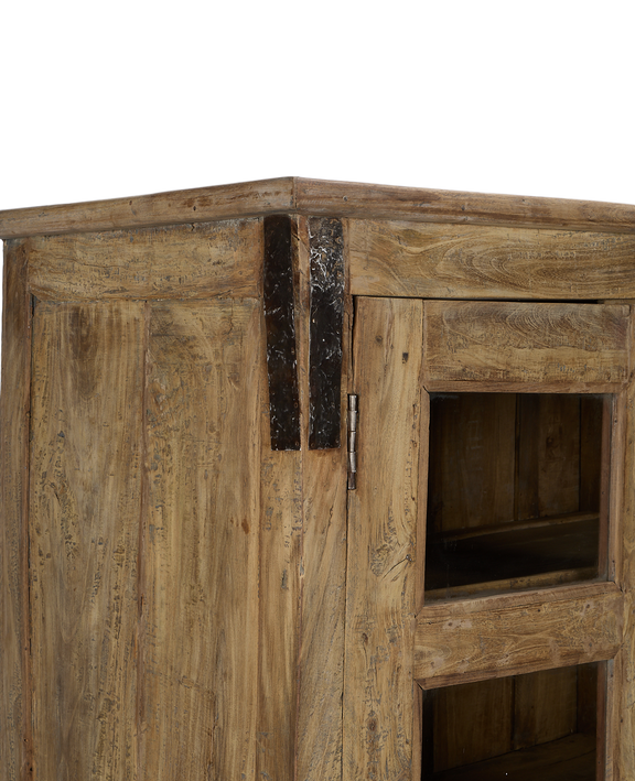 Wood Cabinet - Bleached