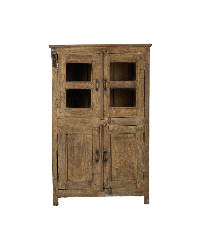 Wood Cabinet - Bleached