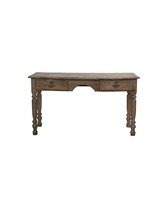 Wood Desk - Bleached