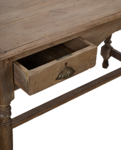 Wood Desk - Bleached