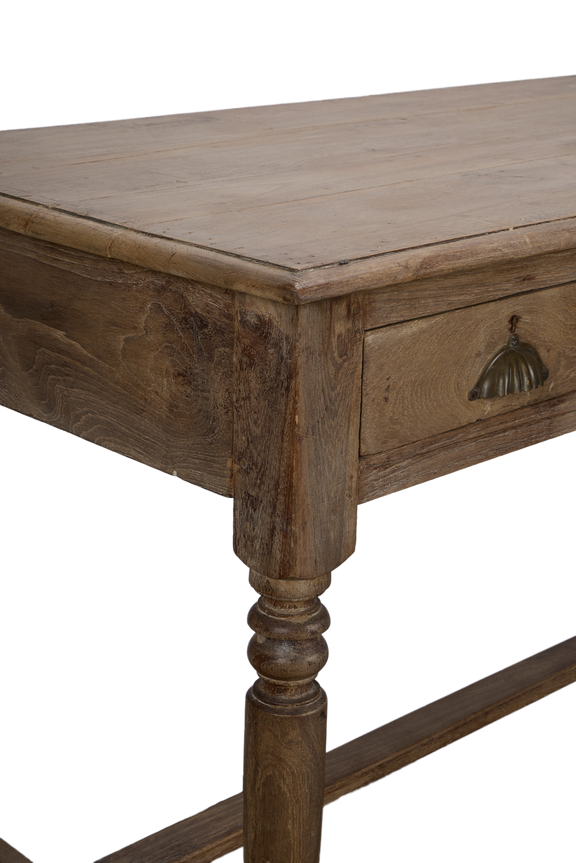 Wood Desk - Bleached