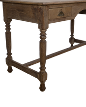 Wood Desk - Bleached