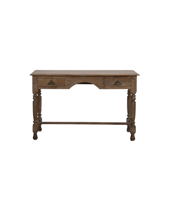 Wood Desk - Bleached