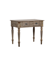 Wood Desk - Bleached