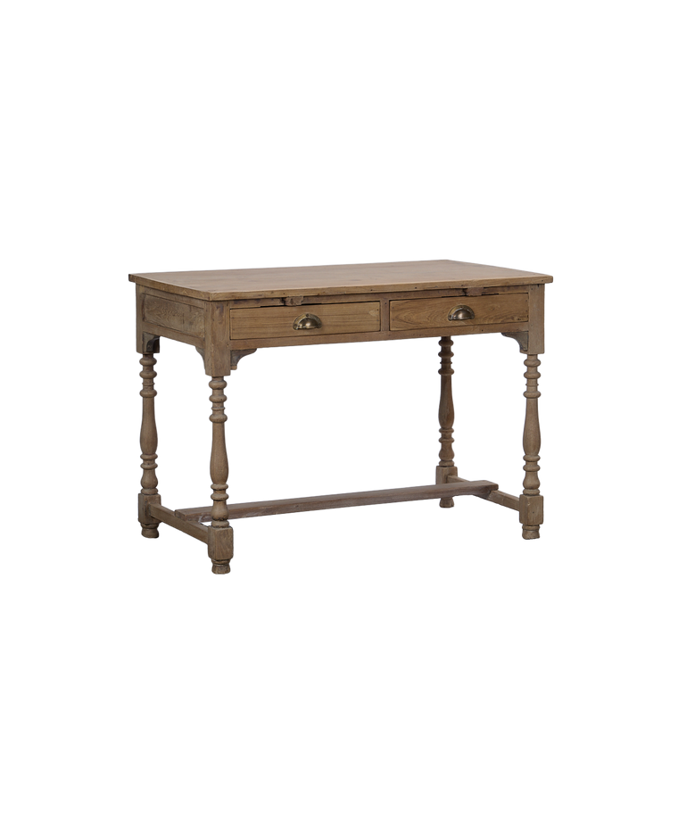 Wood Desk - Bleached