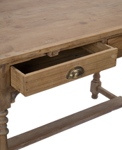 Wood Desk - Bleached