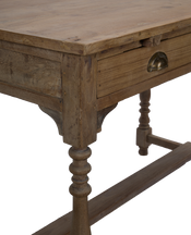 Wood Desk - Bleached