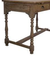 Wood Desk - Bleached