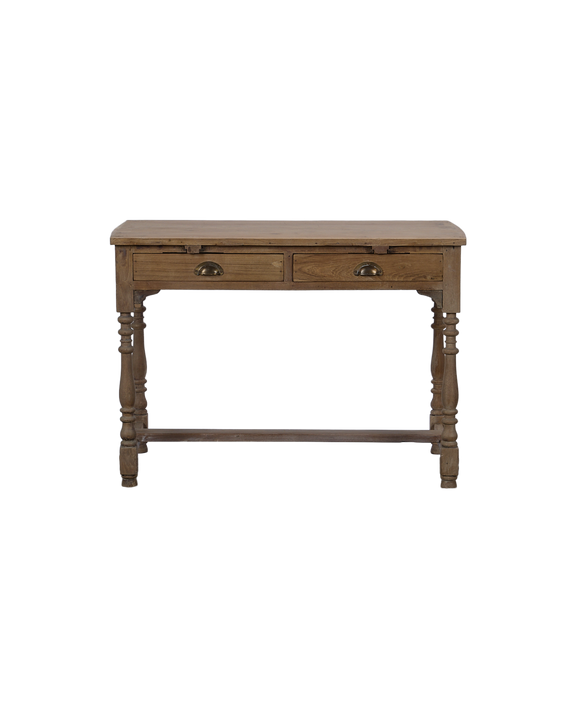 Wood Desk - Bleached