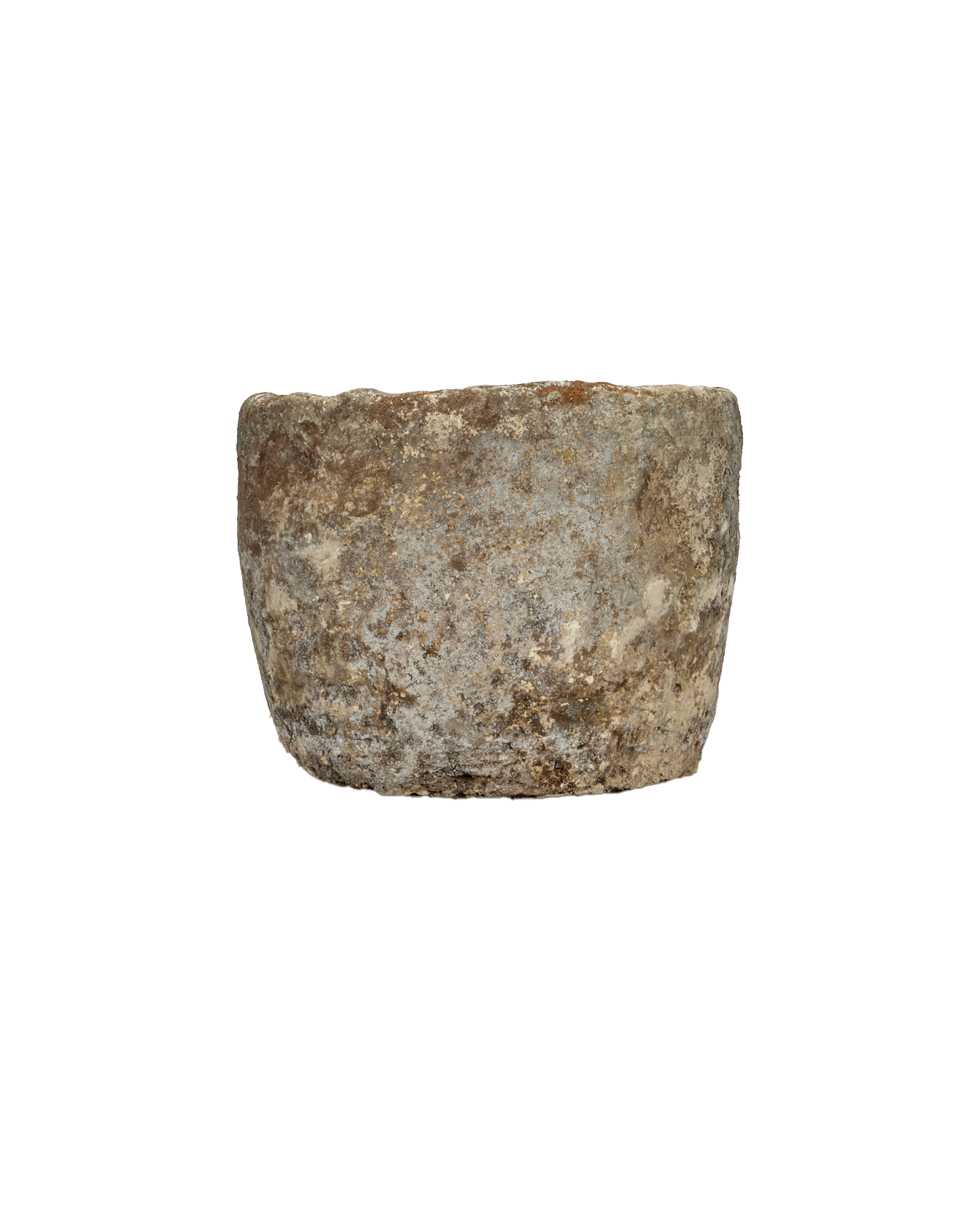 Vintage Limestone Trough - Round from Indonesia - Planters, Fountains, & Water Features